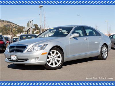 2007 s550: offered by authorized mercedes-benz dealership, exceptionally clean