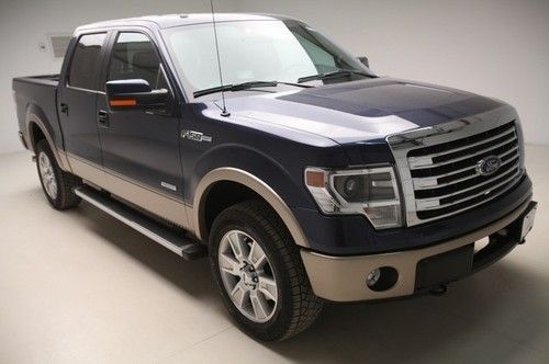 2013 lariat crew 4x4 navigation sunroof leather heated 20s aluminum v6 ecoboost