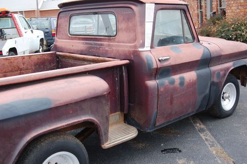 1966 cheverolet custom short stepside truck - project