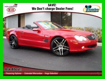 05 sl500 convertible - xenon headlamps - trim package w/woodgrain - nav - bose