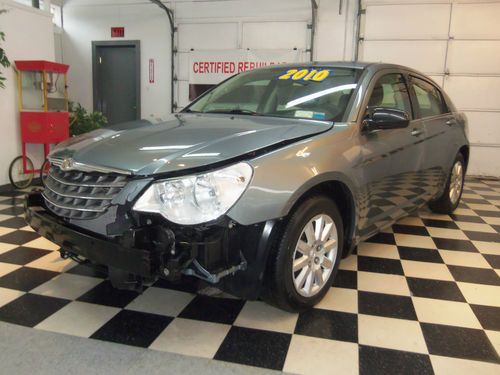 2010 sebring touring  2.4l no reserve salvage rebuildable sells to high bidder