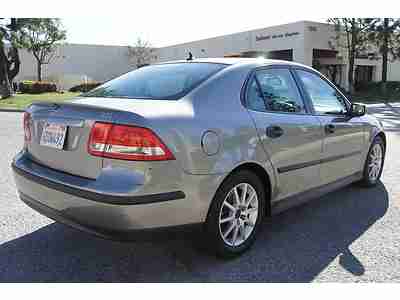 2004 Saab 9-3 2.0L Turbo Sedan Auto AC CD Leather Sunroof, image 6