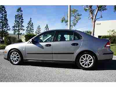 2004 Saab 9-3 2.0L Turbo Sedan Auto AC CD Leather Sunroof, image 10