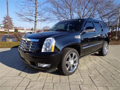 2011 cadillac escalade premium sport utility awd sunroof 22" chrome wheels res