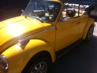 1977 volkswagen super beetle base convertible 2-door 1.6l