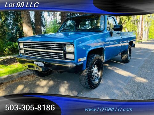 1984 gmc sierra 2500 k2500 (chevrolet k10) 4x4 4 speed manual 350 v8 bf