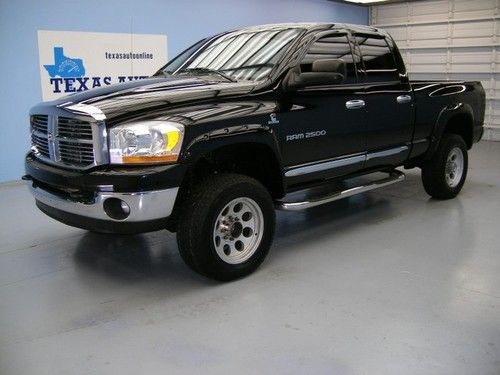 We finance!!!  2006 dodge ram 2500 slt quad 4x4 5.9l diesel auto suede tow!!!