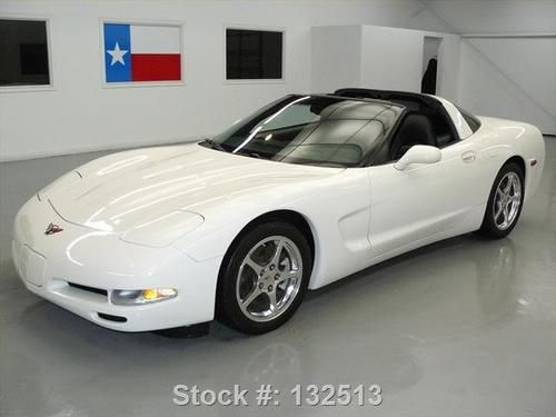 2002 chevy corvette auto leather hud ride control 10k! texas direct auto