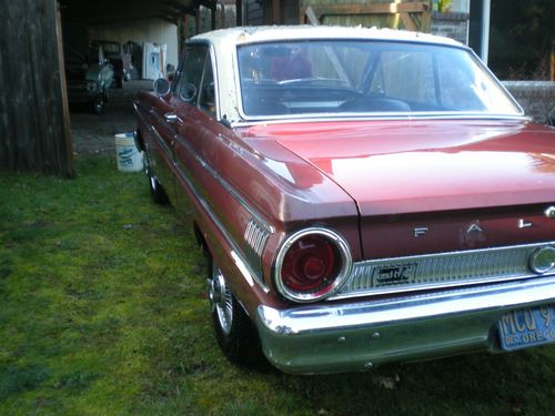 1964 ford falcon sprint hardtop factory 4 speed 260 engine all stock very clean