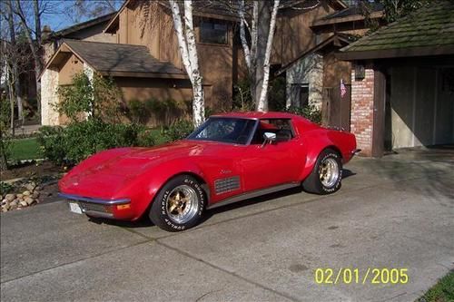 Classice 72 corvette leather interior