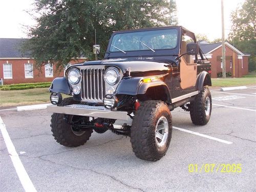 1977 jeep cj7 304 v8 restored.awesome!!!