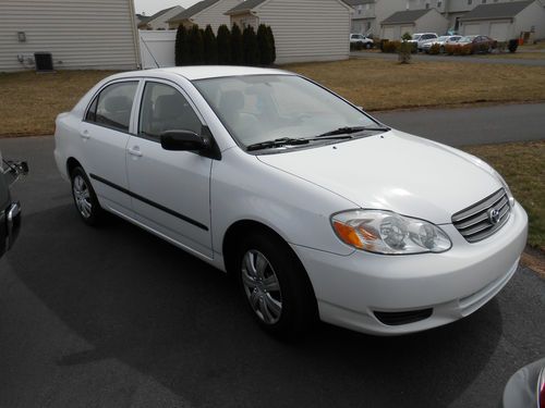 2003 toyota corolla ce