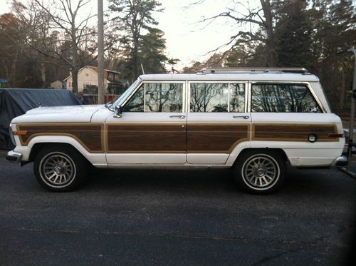 1989 jeep grand wagoneer 5.9l woody