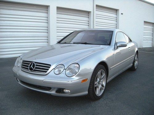 2002 mercedes benz cl500 original 56,000 miles very nice driver cl 500 amg rims