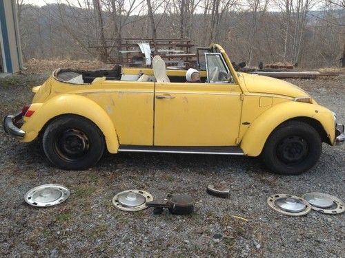 1970 convertible volkswagen beetle