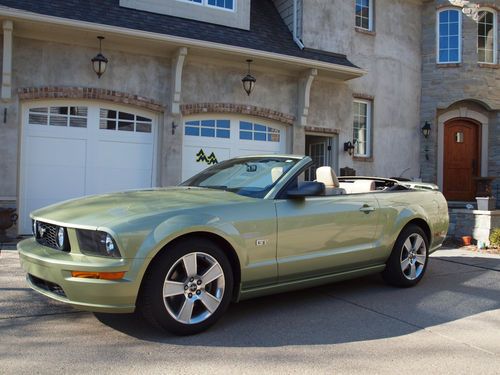 2006 ford mustang gt convertible 2-door 4.6l custom ghost flame paint