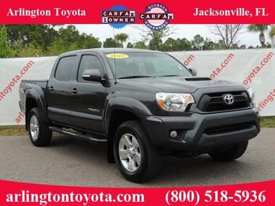 2012 toyota tacoma trd sport 2wd prerunner  running boards tow pkg we finance