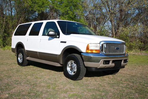 2000 ford excursion limited 4x4 - 7.3l diesel - 1 owner - brand new bfg tires