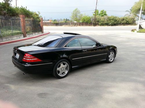 2002 mercedes-benz cl500**california rust free car**non smoker**mint*****