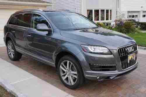 2011 AUDI Q7 PREMIUM QUATTRO TDI DIESEL, PEARL GRAY, PANO ROOF, LOW MILES, US $48,200.00, image 2