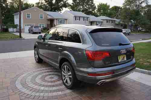 2011 AUDI Q7 PREMIUM QUATTRO TDI DIESEL, PEARL GRAY, PANO ROOF, LOW MILES, US $48,200.00, image 3