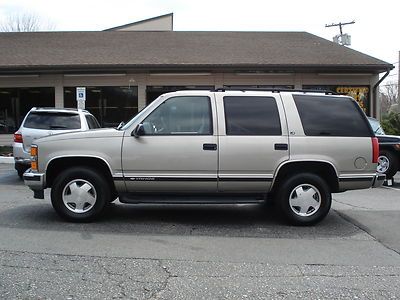 No reserve 1999 chevrolet tahoe ls 4x4 5.7l v8 needs trans handymans special