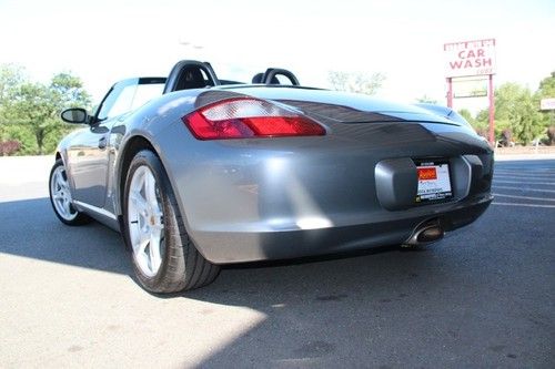 2005 porsche boxster convertible - gun metal grey