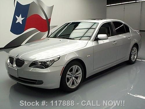 2009 bmw 528i premium sunroof htd leather xenons 54k mi texas direct auto