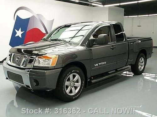 2008 nissan titan se ext cab park assist tow pkg 24k mi texas direct auto