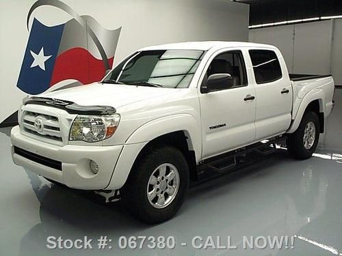 2008 toyota tacoma prerunner v6 crew cab leather 73k mi texas direct auto