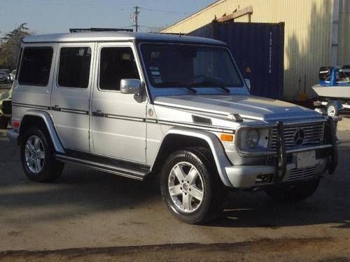 2005 mercedes-benz g500 damaged fixer clean title 4matic loaded wont last l@@k!!