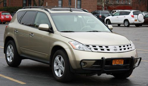 2005 nissan murano sl sport utility 4-door 3.5l  awd