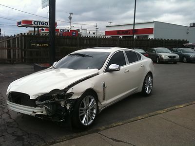 2009 jaguar xf supercharged 20"s navigation rebuildable repairable salvage