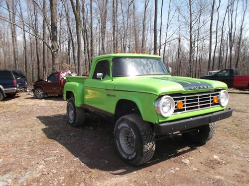 1965 dodge 4x4 3/4 ton power wagon 30k mileage