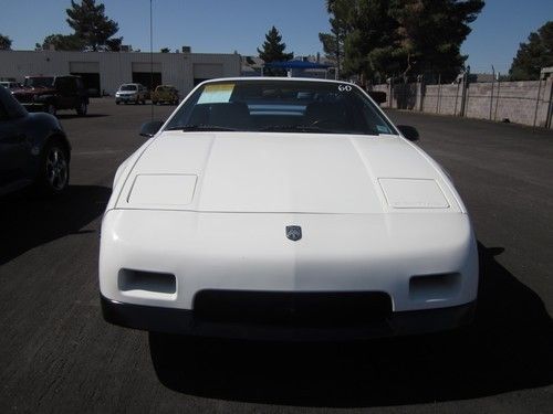 1986 pontiac fiero 2m6 "all original" low low  miles v6 auto cold a/c