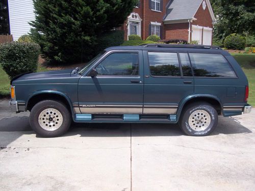 1994 chevrolet s-10 blazer 4 door 4x4