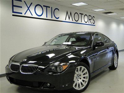 2004 bmw 645ci!! blk/brown! nav cold-weather-pkg moonroof 6cd xenons alloys!!
