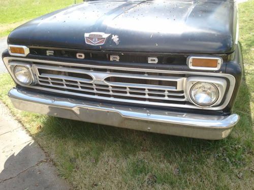 1966 ford custom cab short bed hot rod rat work truck