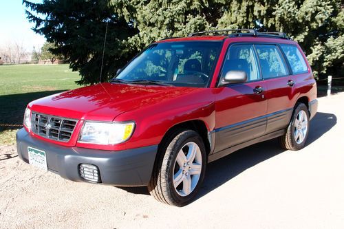 1999 subaru forester l wagon 4-door 2.5l with jdm sti parts