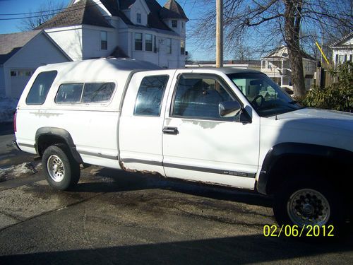 1993 chevy 2500 ext cab.4x4 diesel turbo