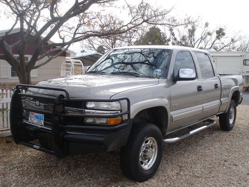 2002 chevrolet silverado 2500 hd ls crew cab pickup 4-door 6.6l