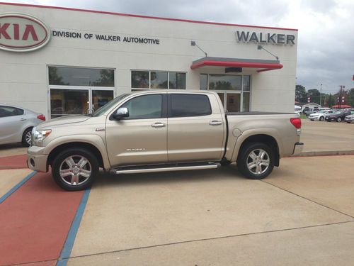 2008 toyota tundra limited crewmax navigation leather sunroof new tires