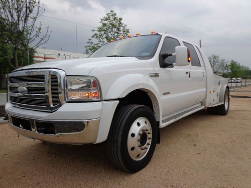 2006 ford f-450 xlt regency v8 6.0l turbo diesel leather dually hauler tow