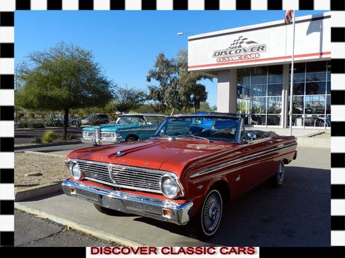 1965 ford falcon futura convertible-nice! 289ci, v8, automatic, dual exhaust