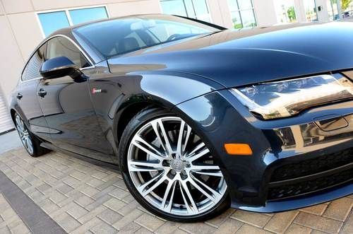 2012 audi a7 3.0 tfsi quattro prestige sport pkg 20' wheels led headlights nr