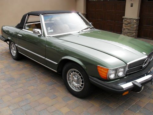 1975 mercedes-benz 450sl base convertible 2-door 4.5l