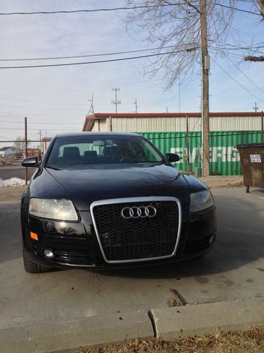 A6 quattro with tiptronic 3.2l v6 awd black. low miles 19 inch wheels navigation