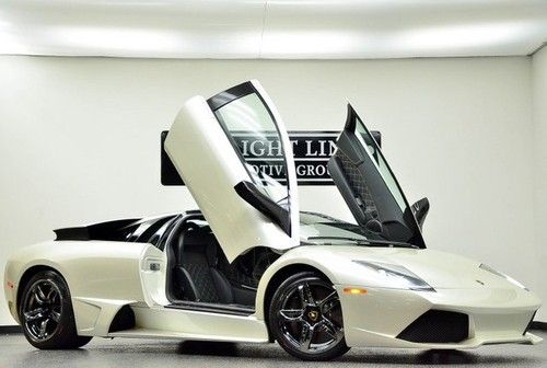 2008 lamborghini lp640 coupe balloon white carbon fiber ceramics