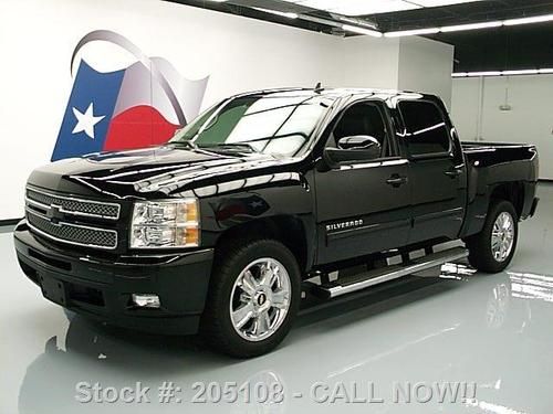 2012 chevy silverado ltz htd leather sunroof 20's 9k mi texas direct auto