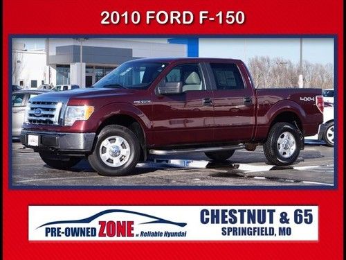 Xlt, maroon, automatic, bed liner, tow package. carfax